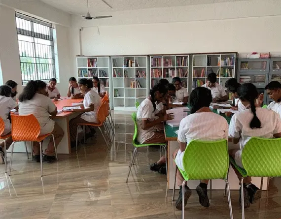 Reading Hall with ventilation